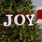 8.5" Joy Holiday Deluxe Shatterproof Ornament Set